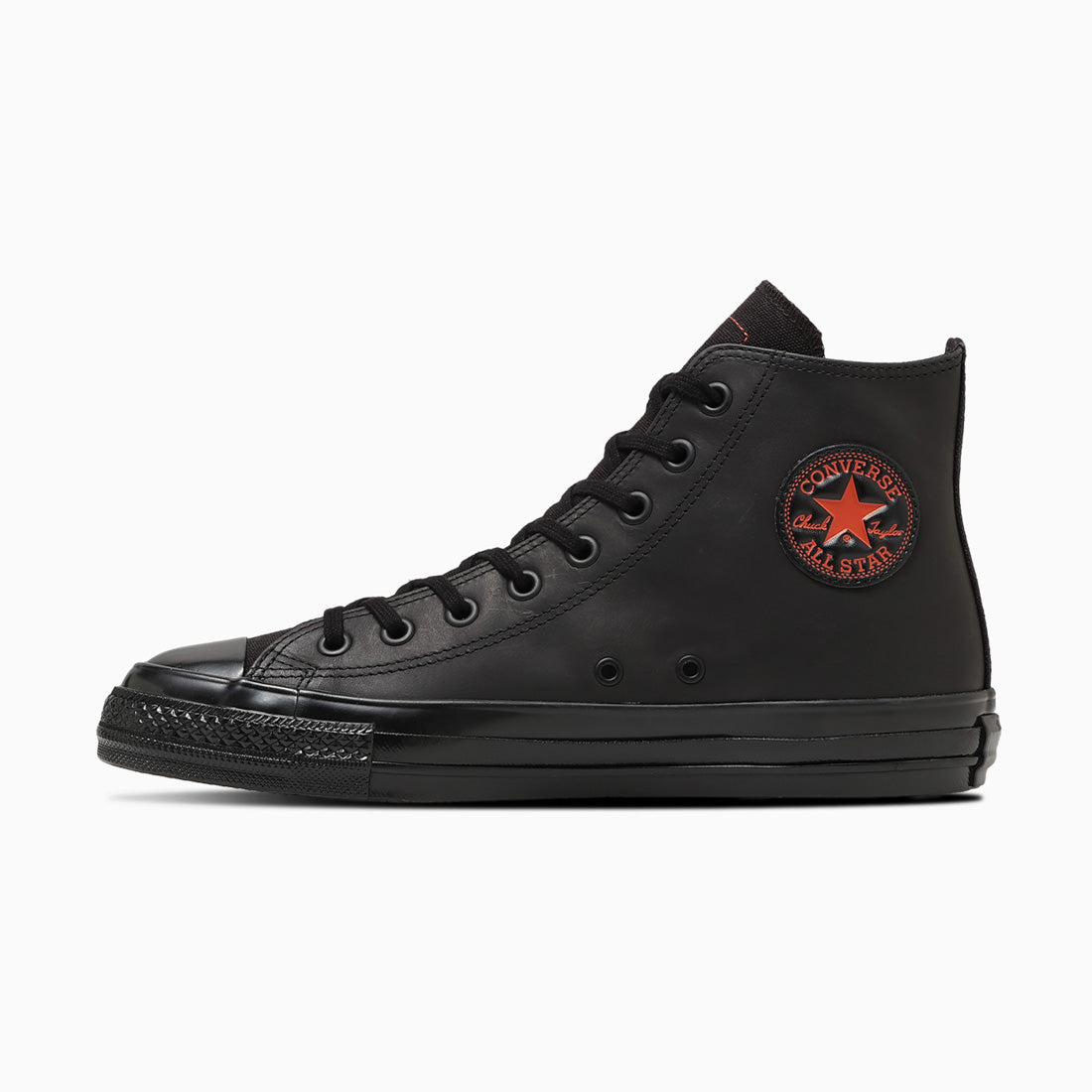 コンバース CONVERSE メンズ レディース スニーカー オールスター エイジド HI / ネットフリックス Netflix ハイカット レザー (ブラック) ブラック