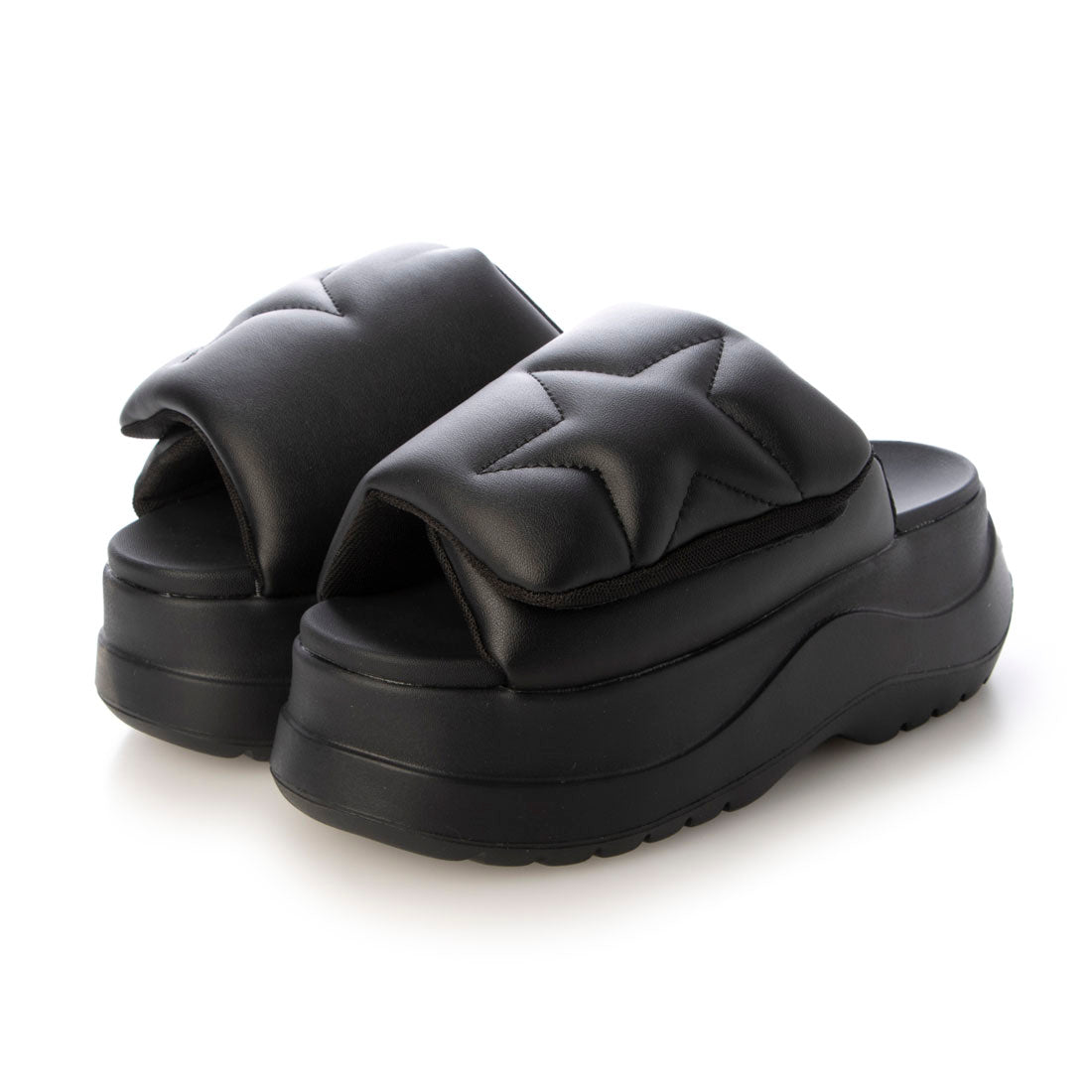 コンバース CONVERSE レディース サンダル 厚底 CHEWY PS (ブラック) ブラック