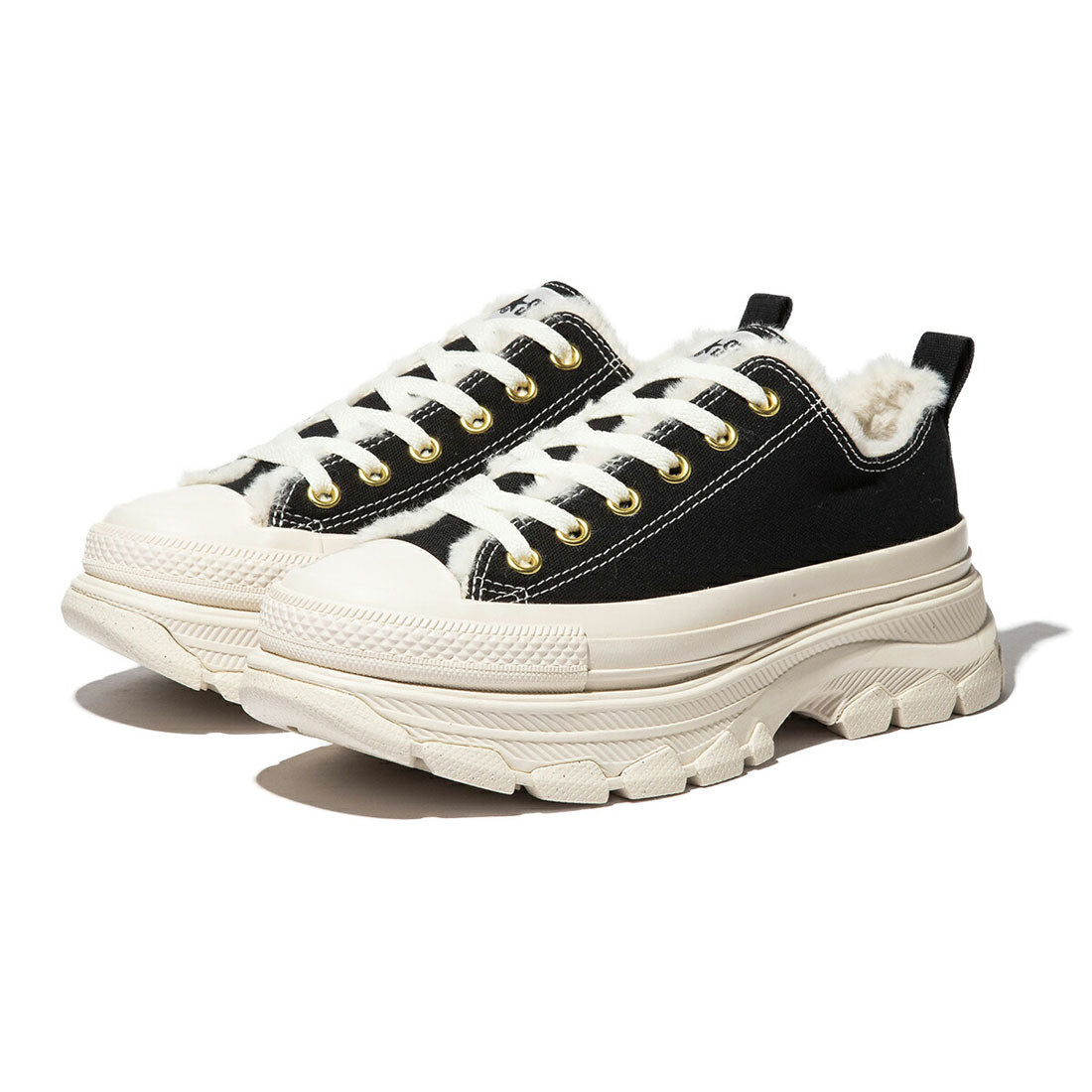 CONVERSE ALL STAR (R) TREKWAVE ANIMALFUR HI ダルメシアン レディース コンバース オールスター アール トレックウエーブ アニマルファー 厚底 ハイソール 大人気 CONVERSE ALL STAR R TREKWAVE SL SHIN-HI ユニセックス