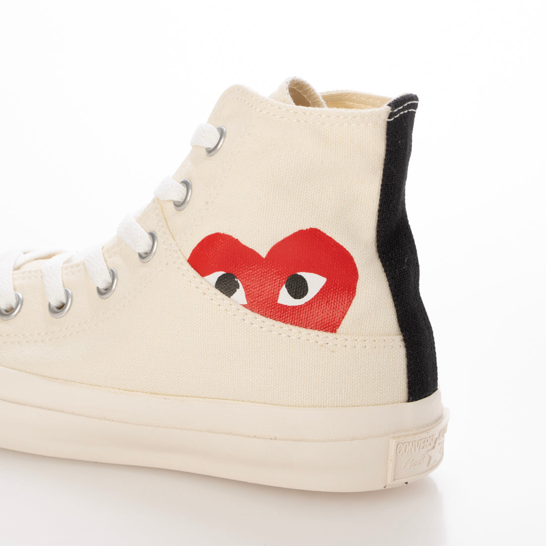 コンバース CONVERSE PLAY CONVERSE CHUCK TAYLOR WHITE プレイ コム デ ギャルソン×コンバース【AZ-K119-001】 (WHITE) WHITE