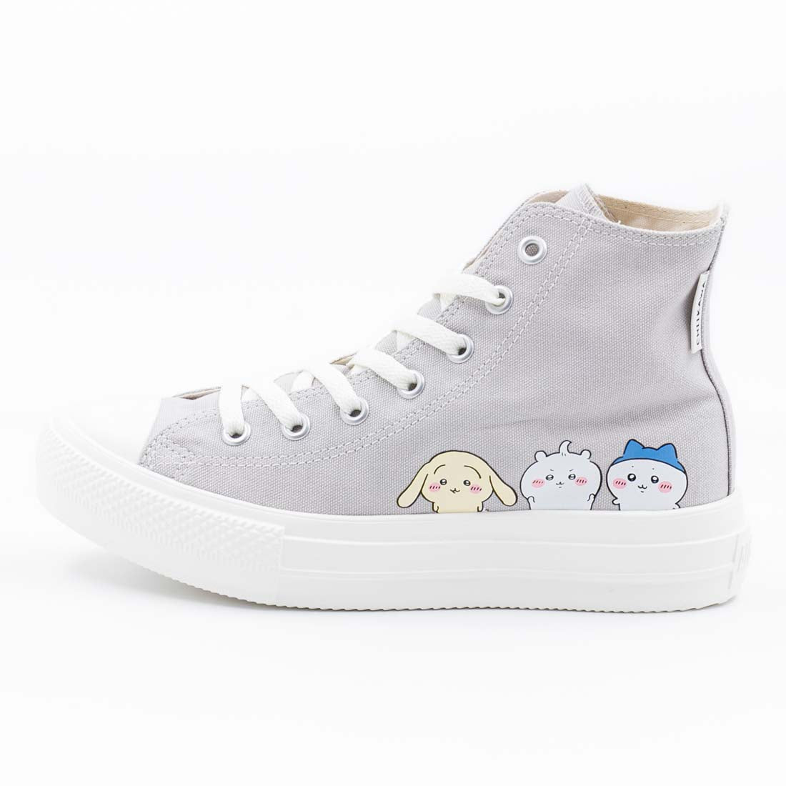 コンバース CONVERSE レディース スニーカー オールスター ライト PLTS PT HI / ちいかわ ハイカット コラボスニーカー 厚底 (ライトグレー) ライトグレー