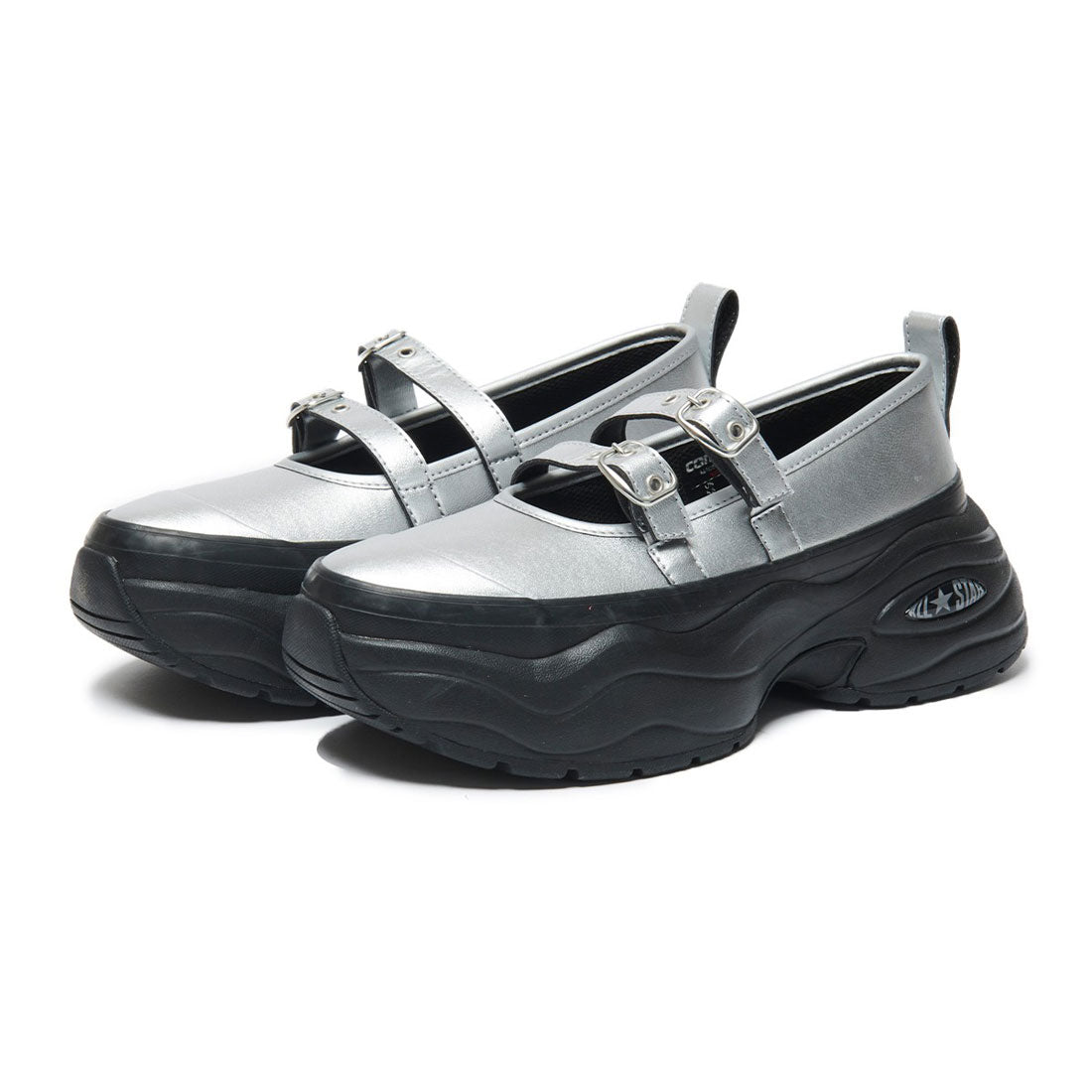 コンバース CONVERSE オールスター サージトレーナー MJ ST OX(ALL STAR SURGETRAINER MJ ST OX) (シルバー/ブラック) シルバー/ブラック