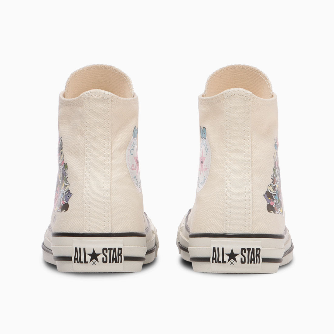 コンバース CONVERSE レディース スニーカー オールスター KM HI / 可哀想に! ハイカット かわいい おぱんちゅうさぎ コラボ (オフホワイト) オフホワイト
