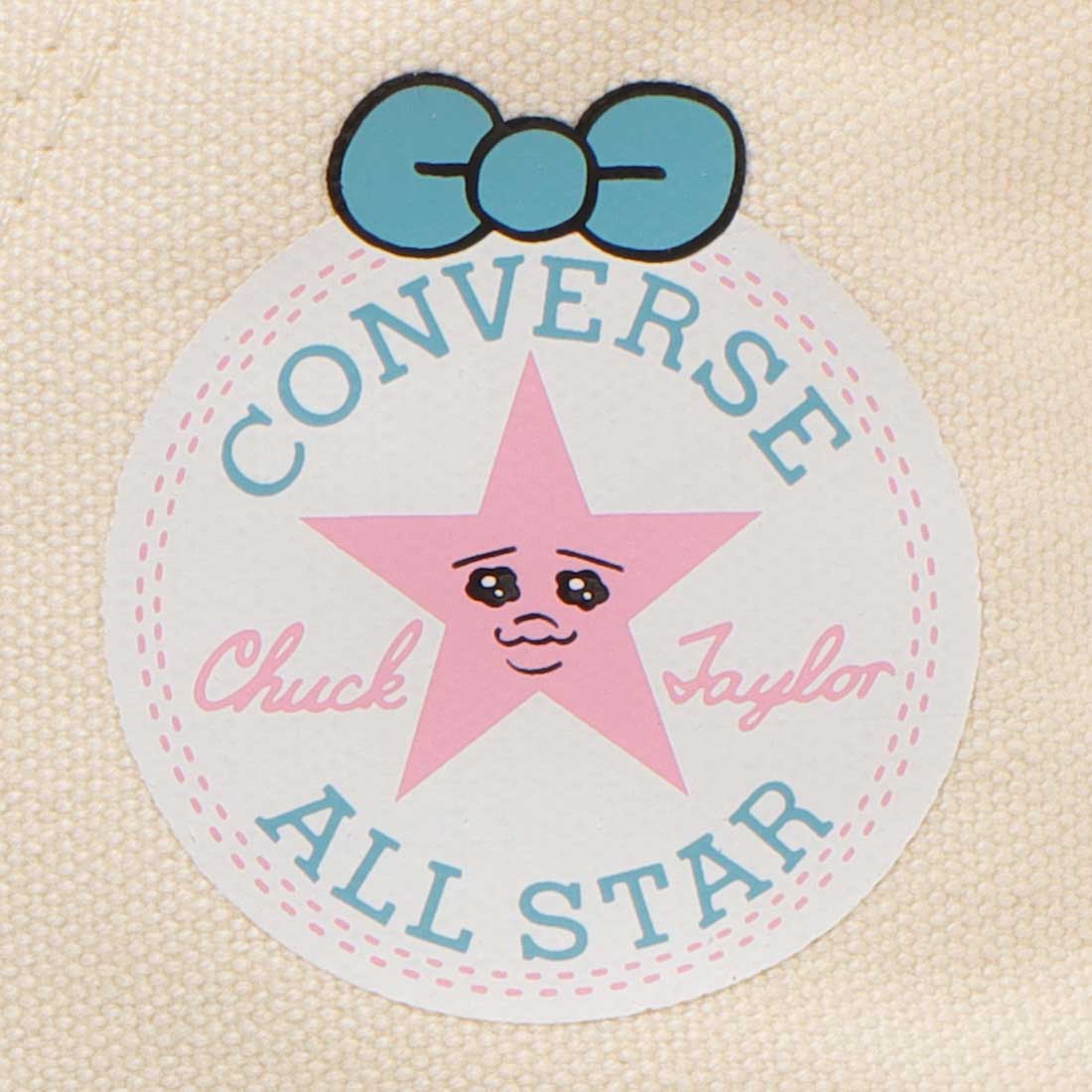 コンバース CONVERSE レディース スニーカー オールスター KM HI / 可哀想に! ハイカット かわいい おぱんちゅうさぎ コラボ (オフホワイト) オフホワイト