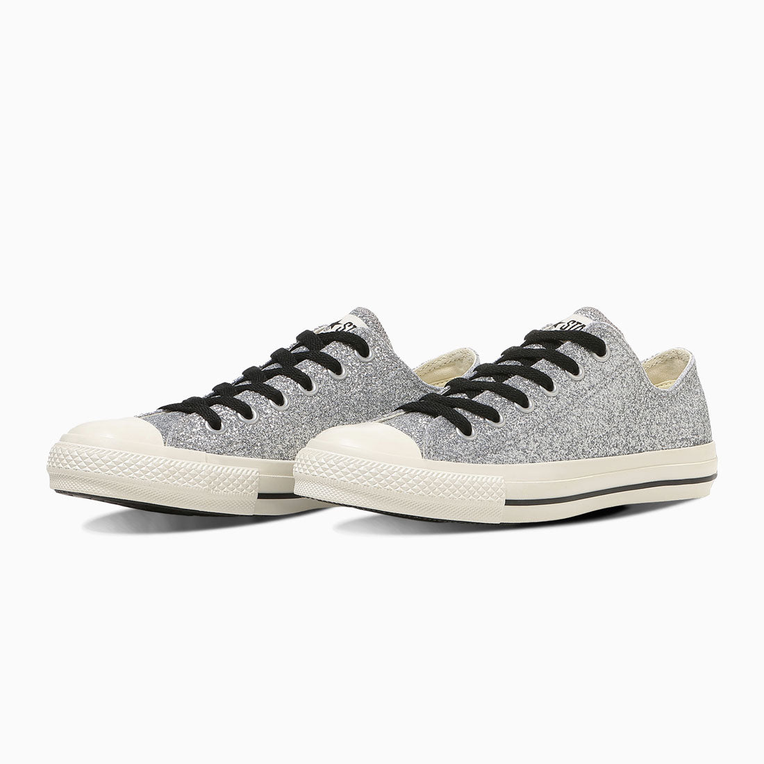 コンバース CONVERSE レディース スニーカー オールスター GT HI & OX グリッター シルバー ハイカット ローカット シンプル (ローカット) ローカット