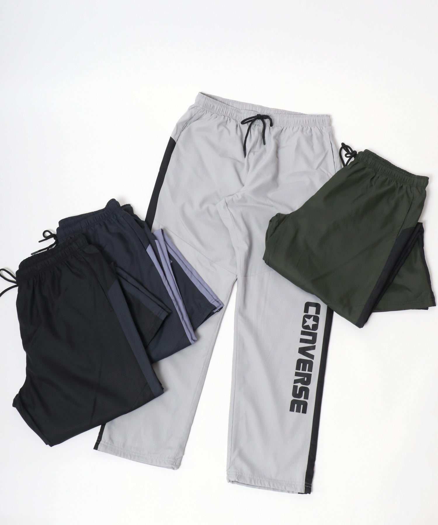 コンバース CONVERSE CONVERSE/コンバース 裏トリコット サイドライン テーパードパンツ レディース メンズ