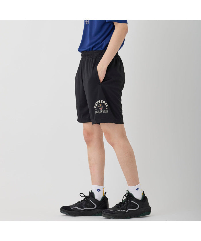 コンバース CONVERSE コンバース CONVERSE バスケット プラクティスパンツ ポケット付き メンズ レディース 半ズボン ハーフパンツ 短パン 部活 クラブ (1300 シルバー) 1300 シルバー