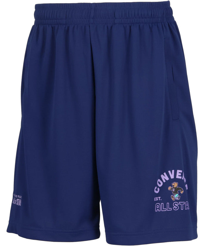 コンバース CONVERSE コンバース CONVERSE バスケット プラクティスパンツ ポケット付き メンズ レディース 半ズボン ハーフパンツ 短パン 部活 クラブ (2800 C.ネイビー) 2800 C.ネイビー