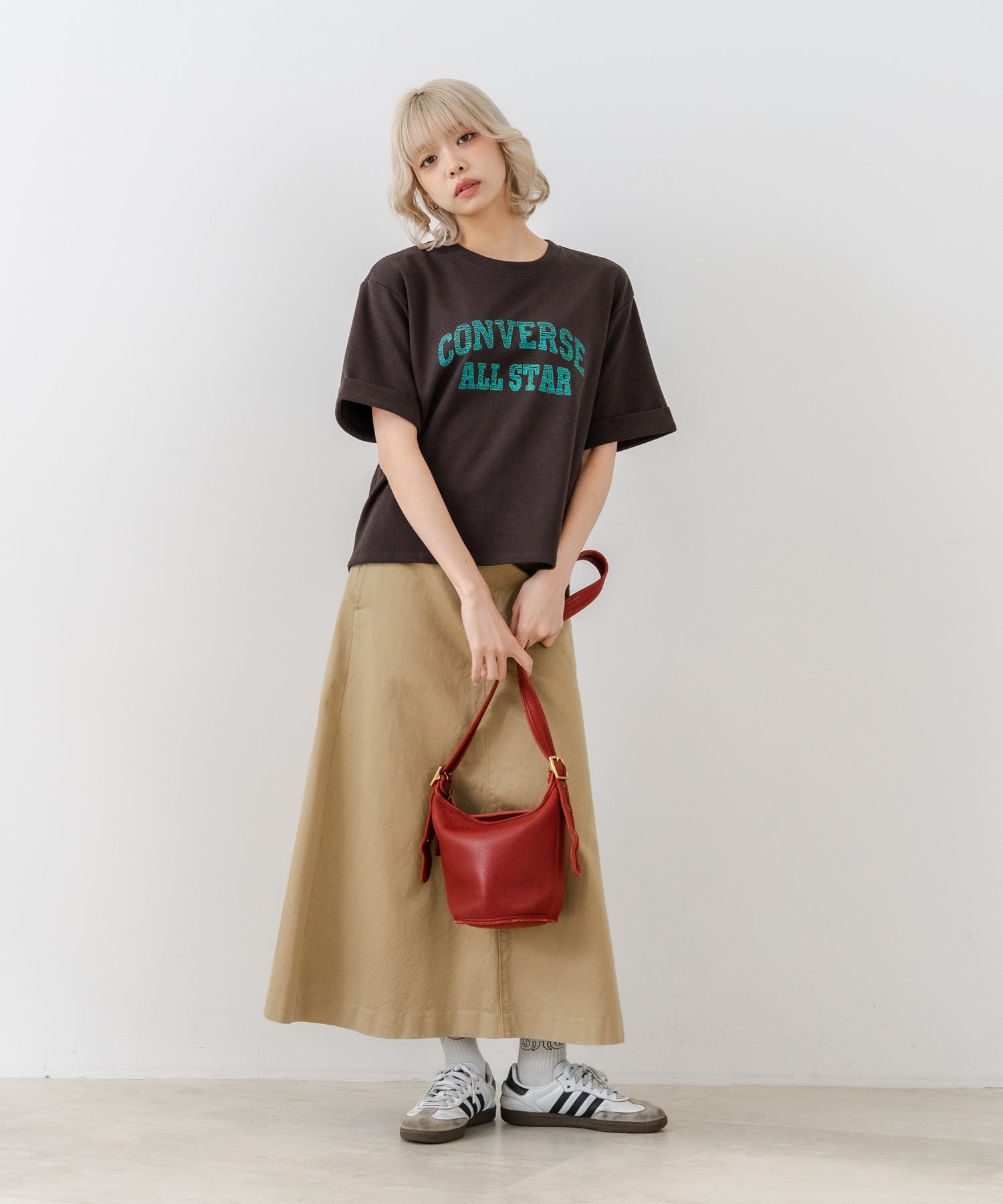 コンバース CONVERSE CONVERSE プレーティング ロールアップT (スミクロ) スミクロ