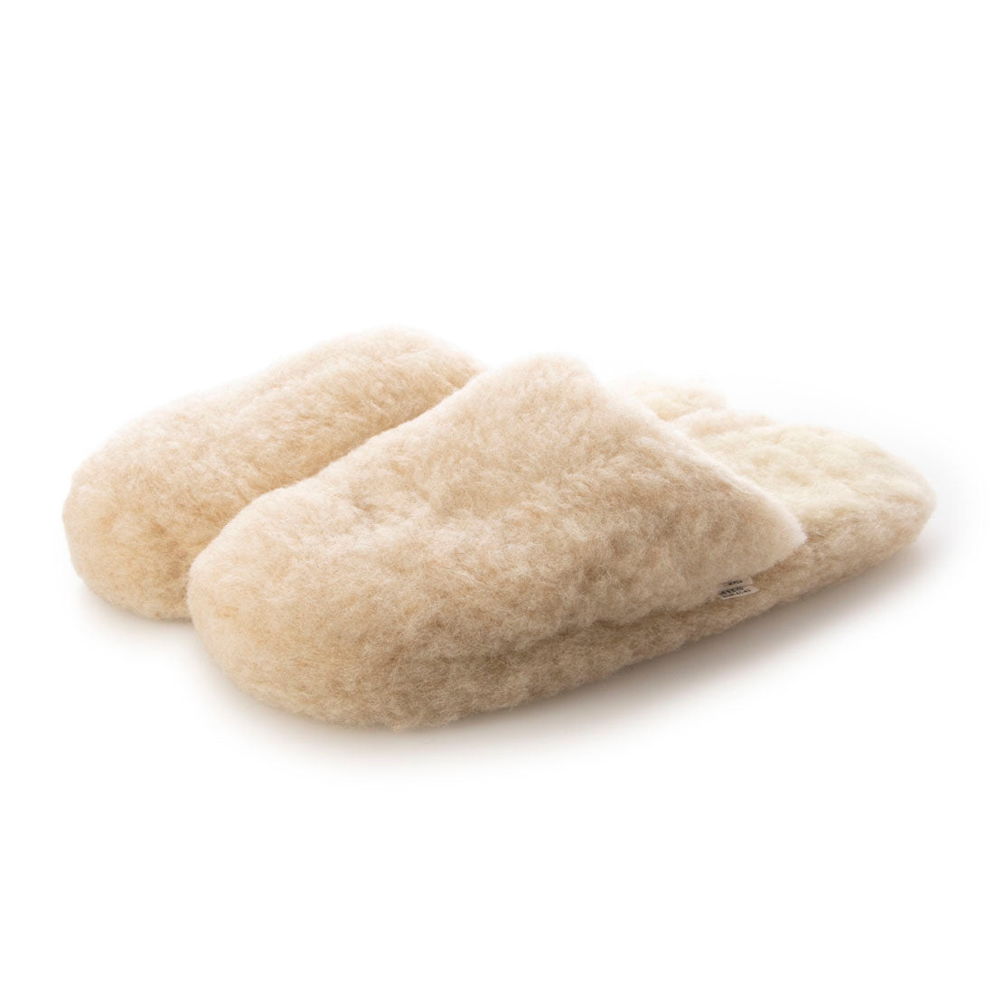 コールドブレーカー COLDBREAKER ウール100% あったかスリッパ,Beige