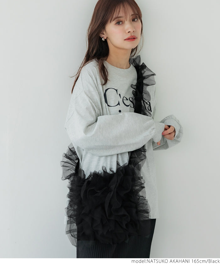 coca coca 蕾絲荷葉邊包