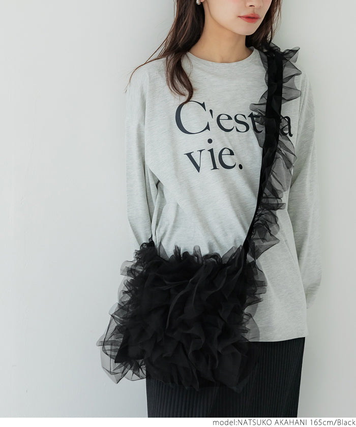 coca coca 蕾絲荷葉邊包