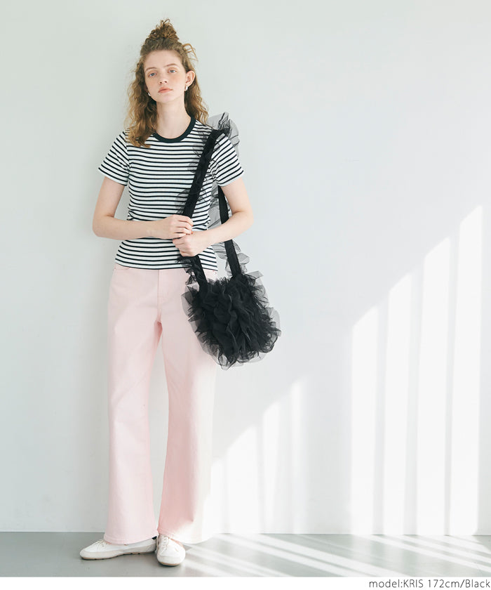 coca coca 蕾絲荷葉邊包