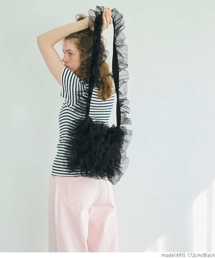 coca coca 蕾絲荷葉邊包