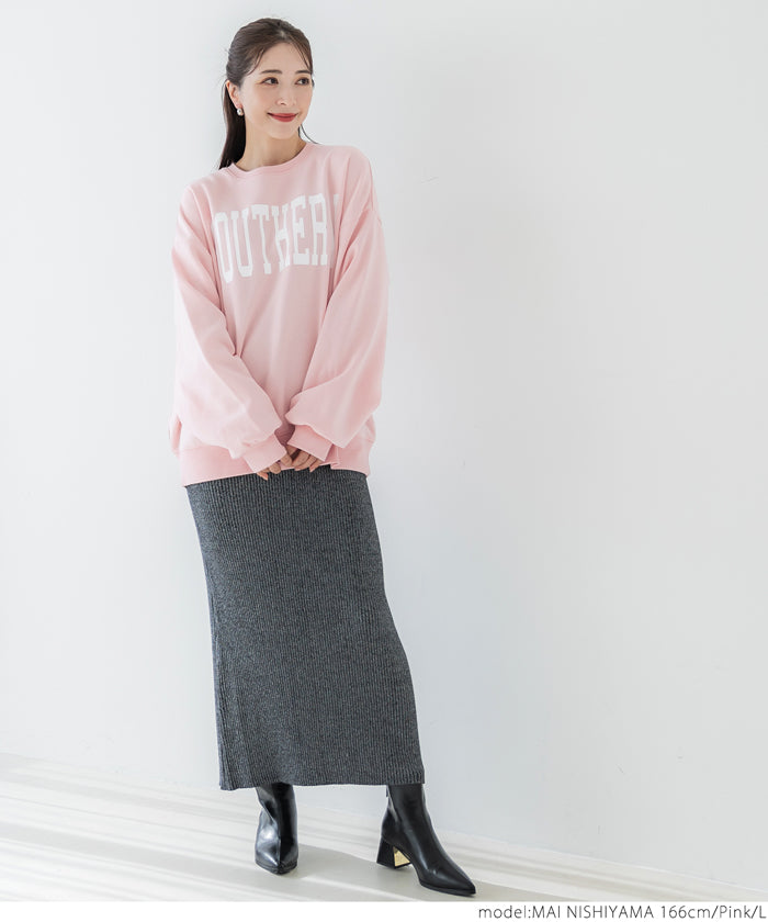 コカ coca ポリエステルコットン裏起毛アソートカレッジスウェット