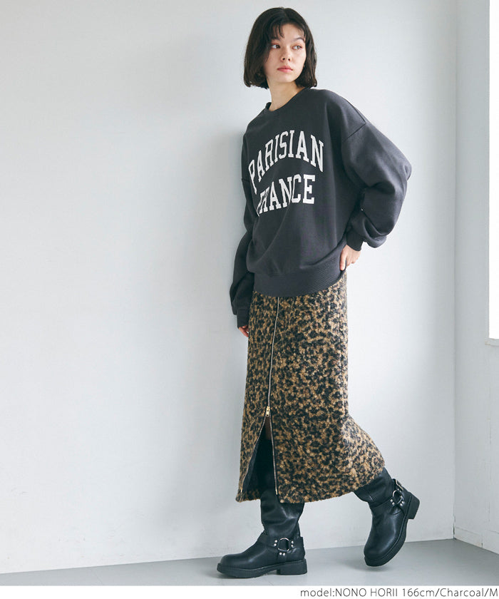 コカ coca ポリエステルコットン裏起毛アソートカレッジスウェット