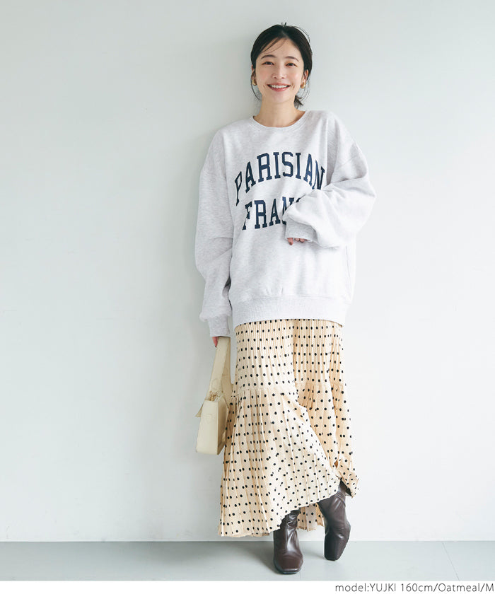 コカ coca ポリエステルコットン裏起毛アソートカレッジスウェット