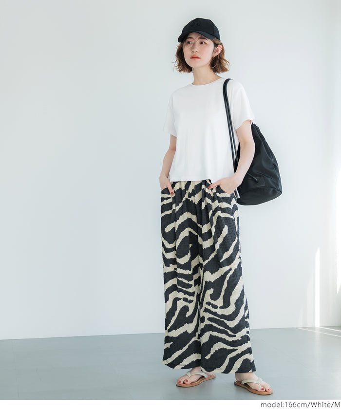 コカ coca コットンスムースコンパクトTシャツ (Charcoal) Charcoal