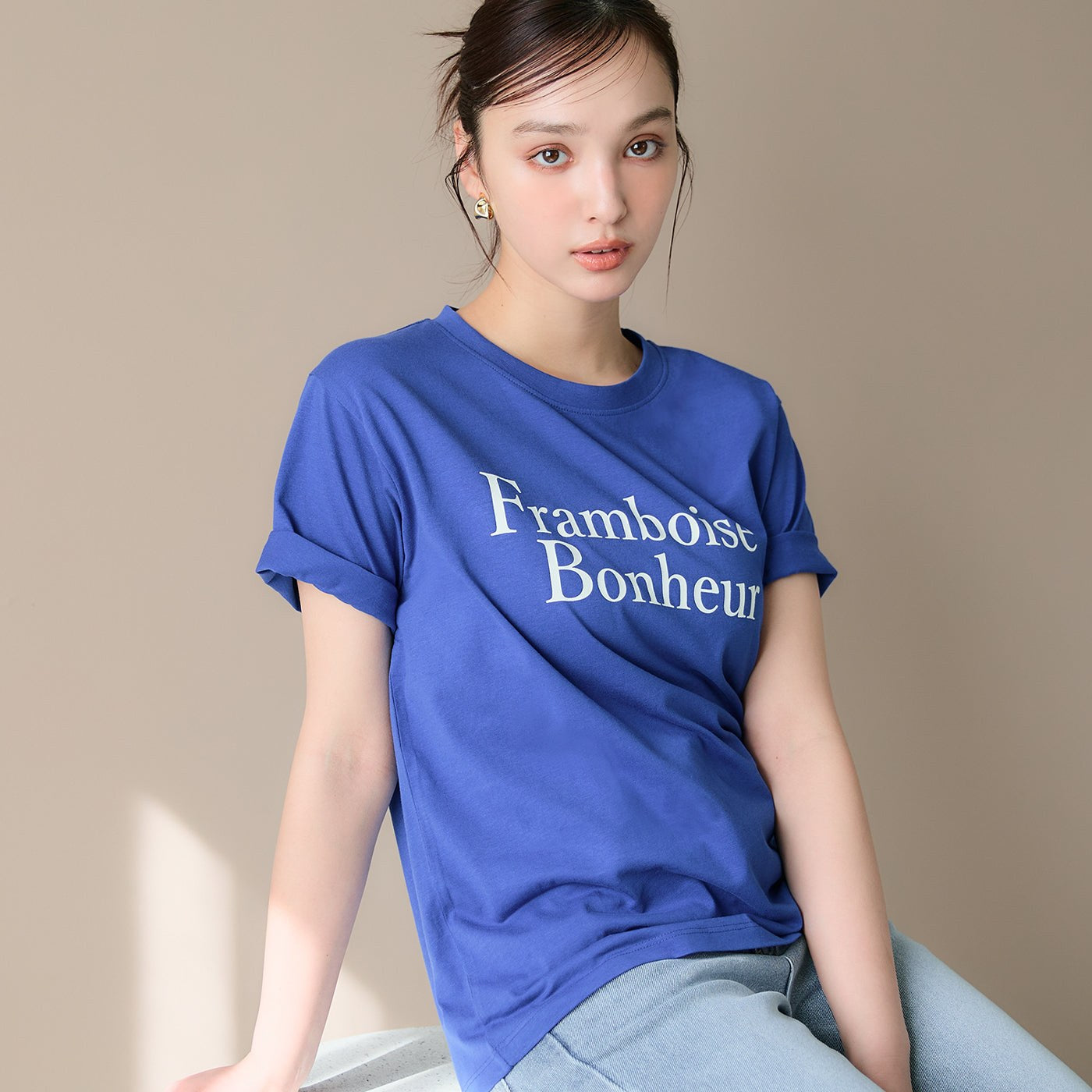 コカ coca アソートデザインクルーネックTシャツ (B) B