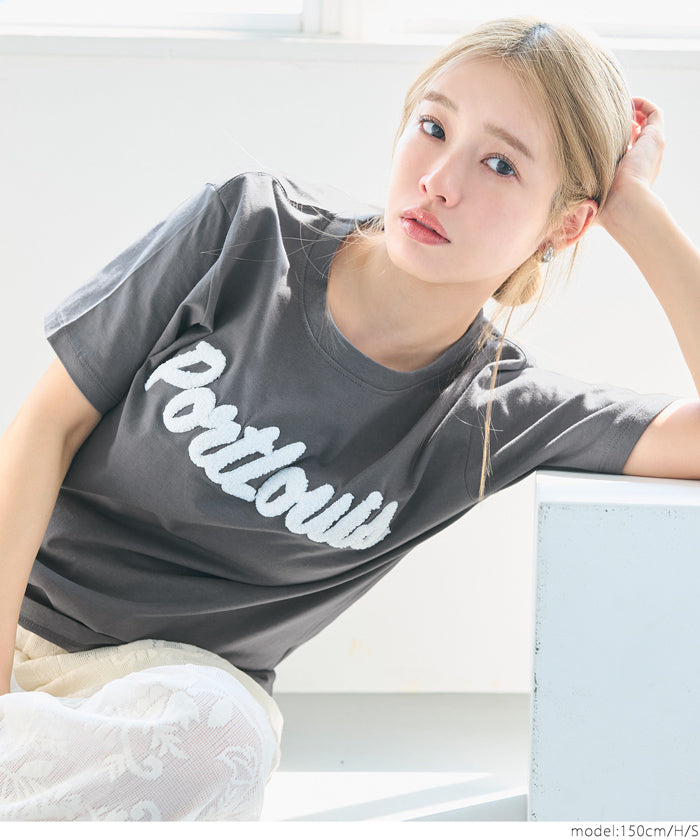 コカ coca アソートデザインクルーネックTシャツ (B) B