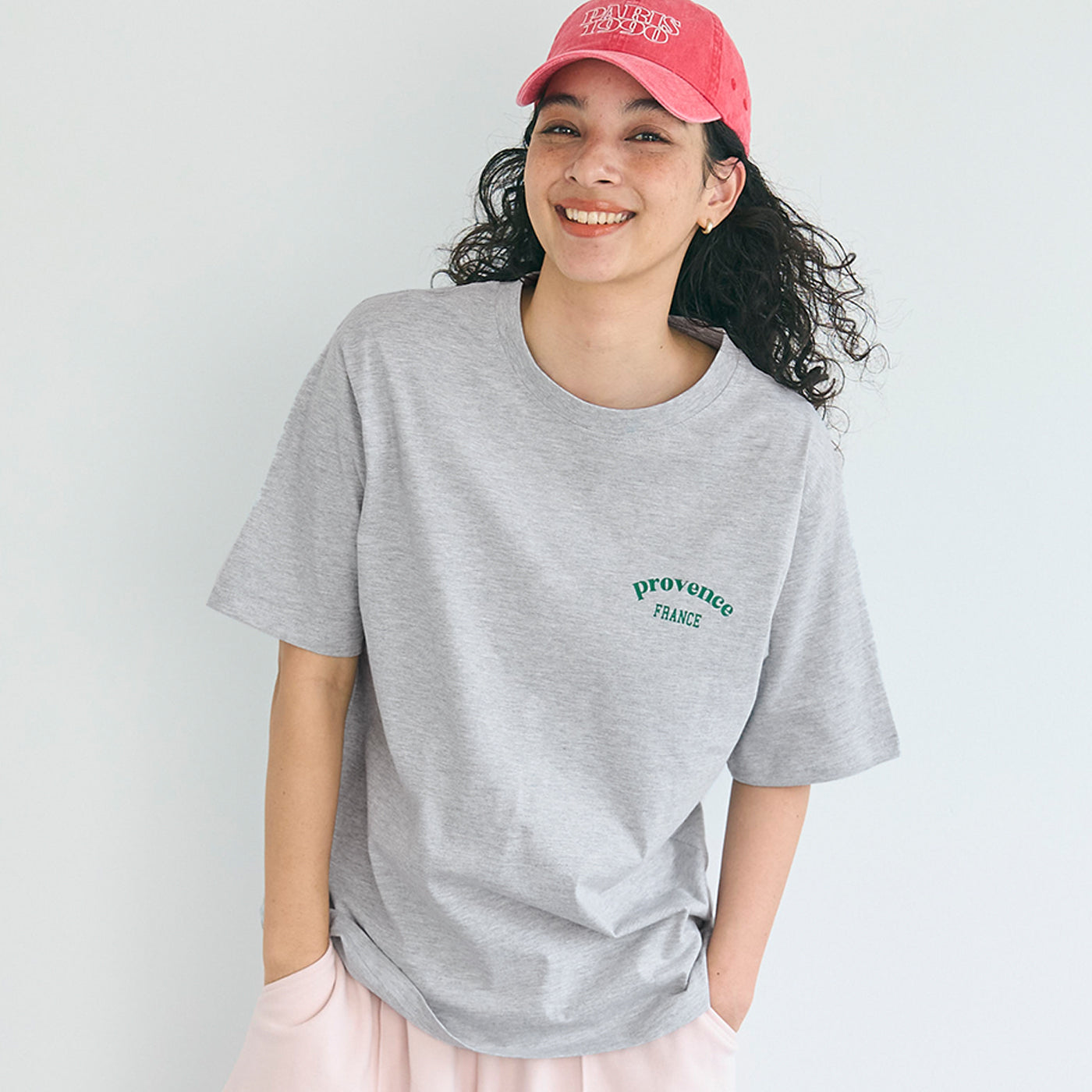 コカ coca アソートデザインクルーネックTシャツ (D) D