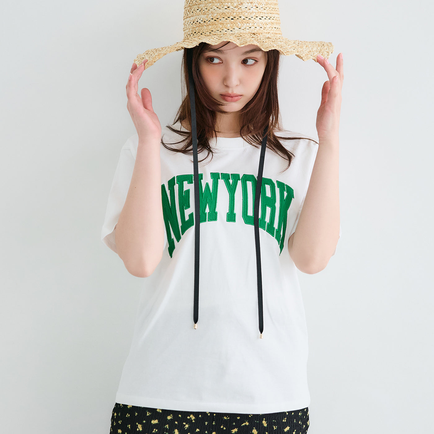 コカ coca アソートデザインクルーネックTシャツ (I) I