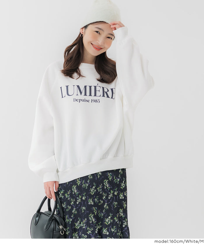 コカ coca 裏起毛ラグランロゴスウェット (Charcoal) Charcoal