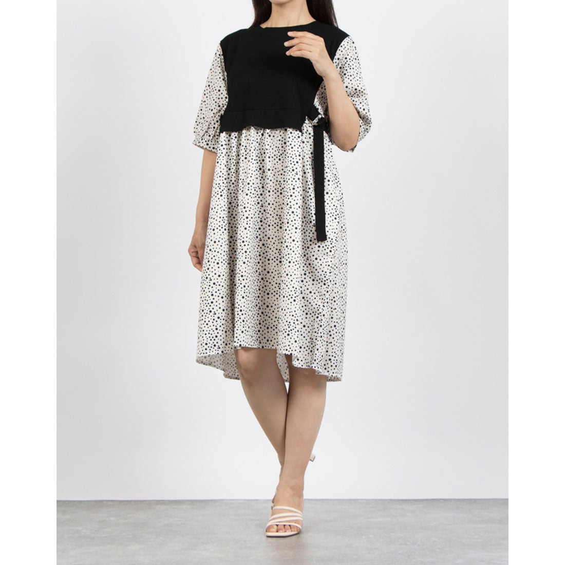 コケットコレクション COKETT COLLECTION 布帛ワンピース (オフ) オフ