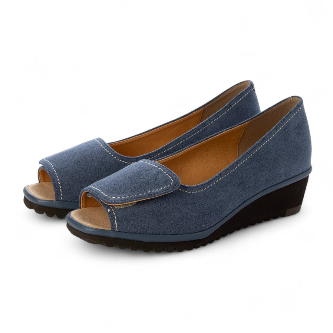 クロールバリエ COULEUR VARIE 474236 幅調整オープントゥパンプス (GBU) GBU