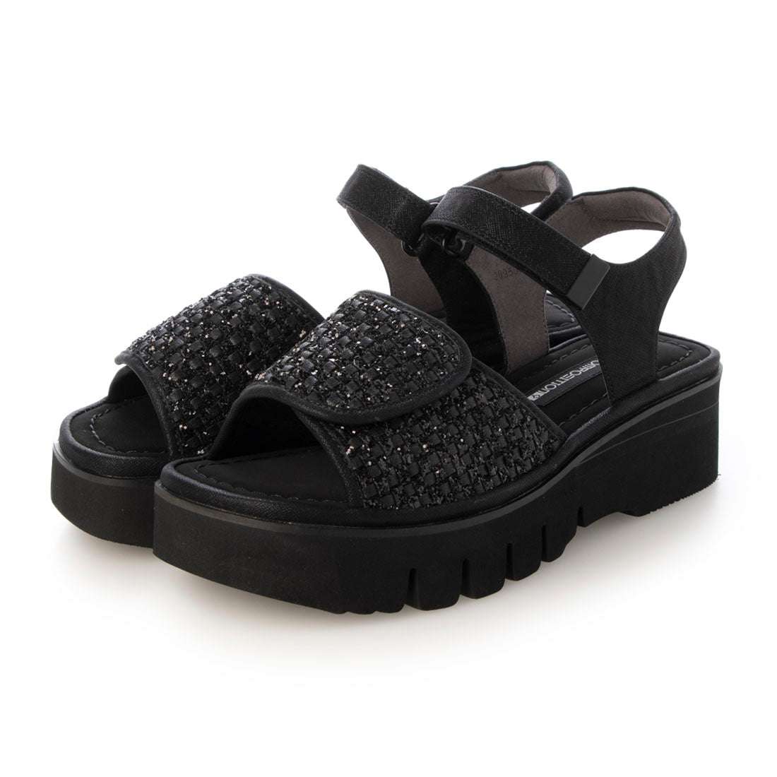 コンポジション9（composition9）/【大きいサイズ】メッシュベルクロストラップコンフォートサンダル コンポジションナイン composition9 【大きいサイズ】メッシュベルクロ