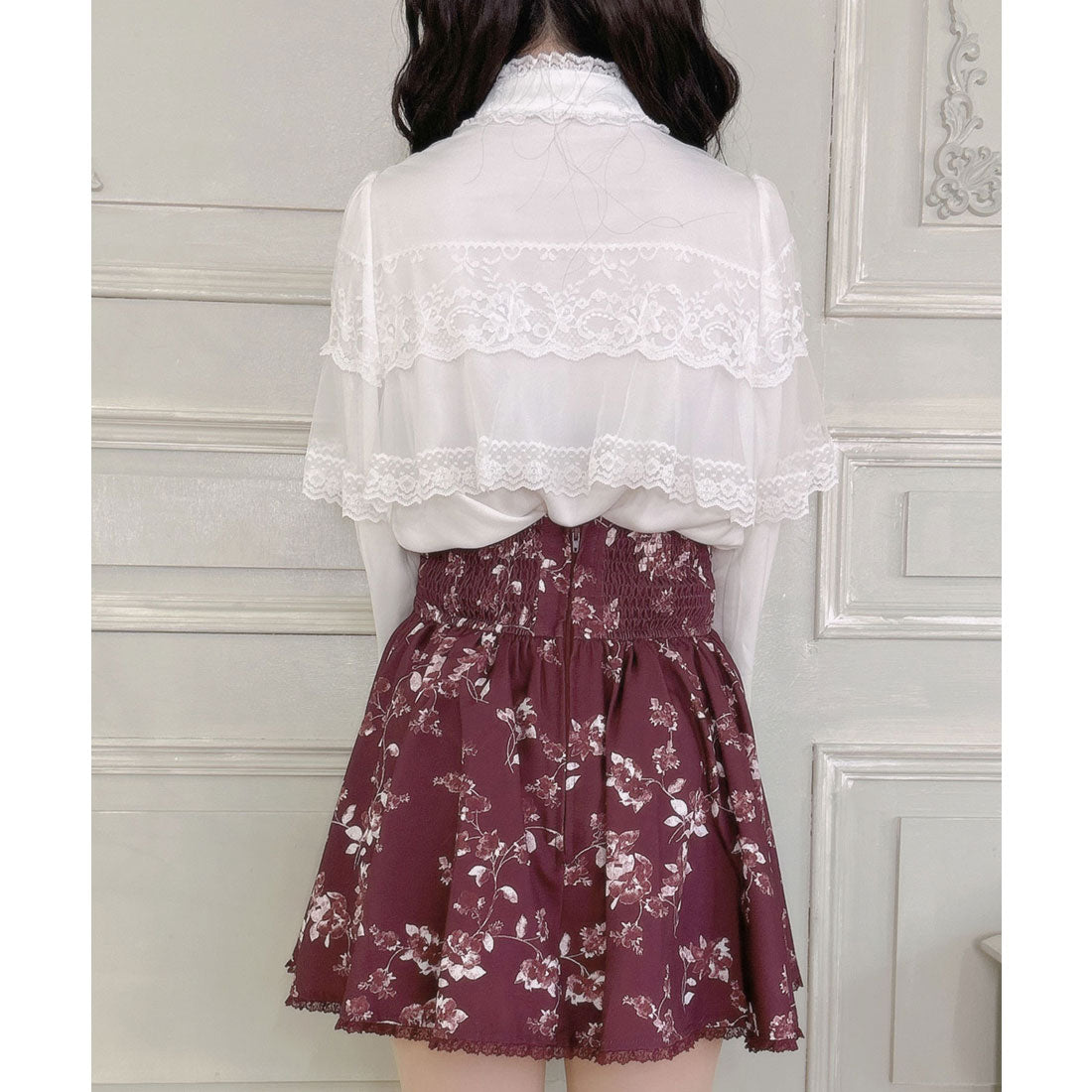 クチュールバイロジータ couture BY ROJITA シャーリングギャザースカショーパン (マルチ) マルチ