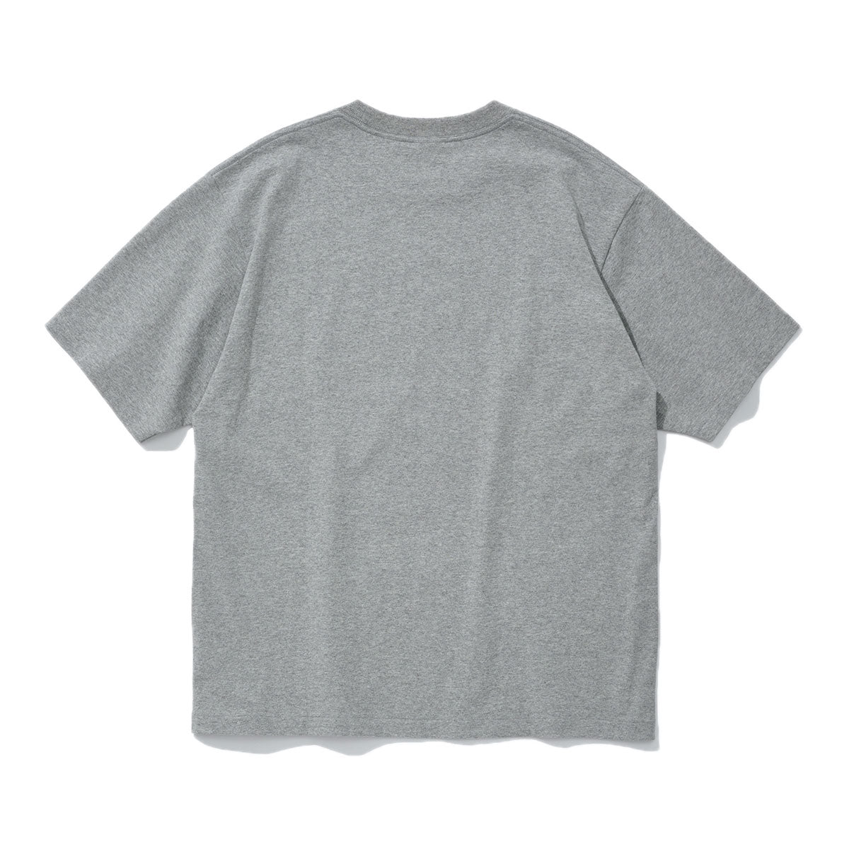 コットンリサーチクラブ COTTON RESEARCH CLUB S/S TUBULAR T-SHIRT (HEATHER GRAY) HEATHER GRAY