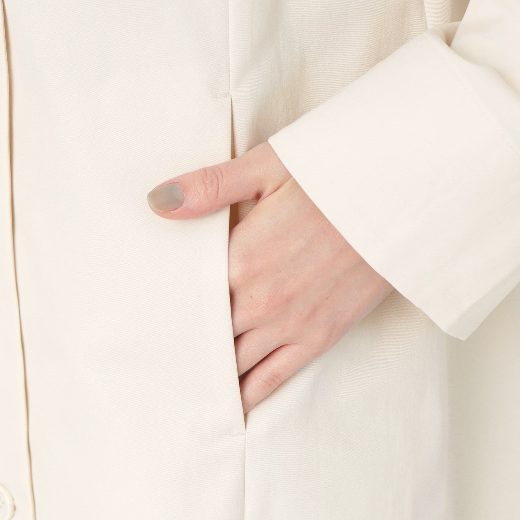 コルディア CORDIER 【M~4Lサイズ/手洗い可】コッティーナストレッチコート (ブルー(092)) ブルー(092)