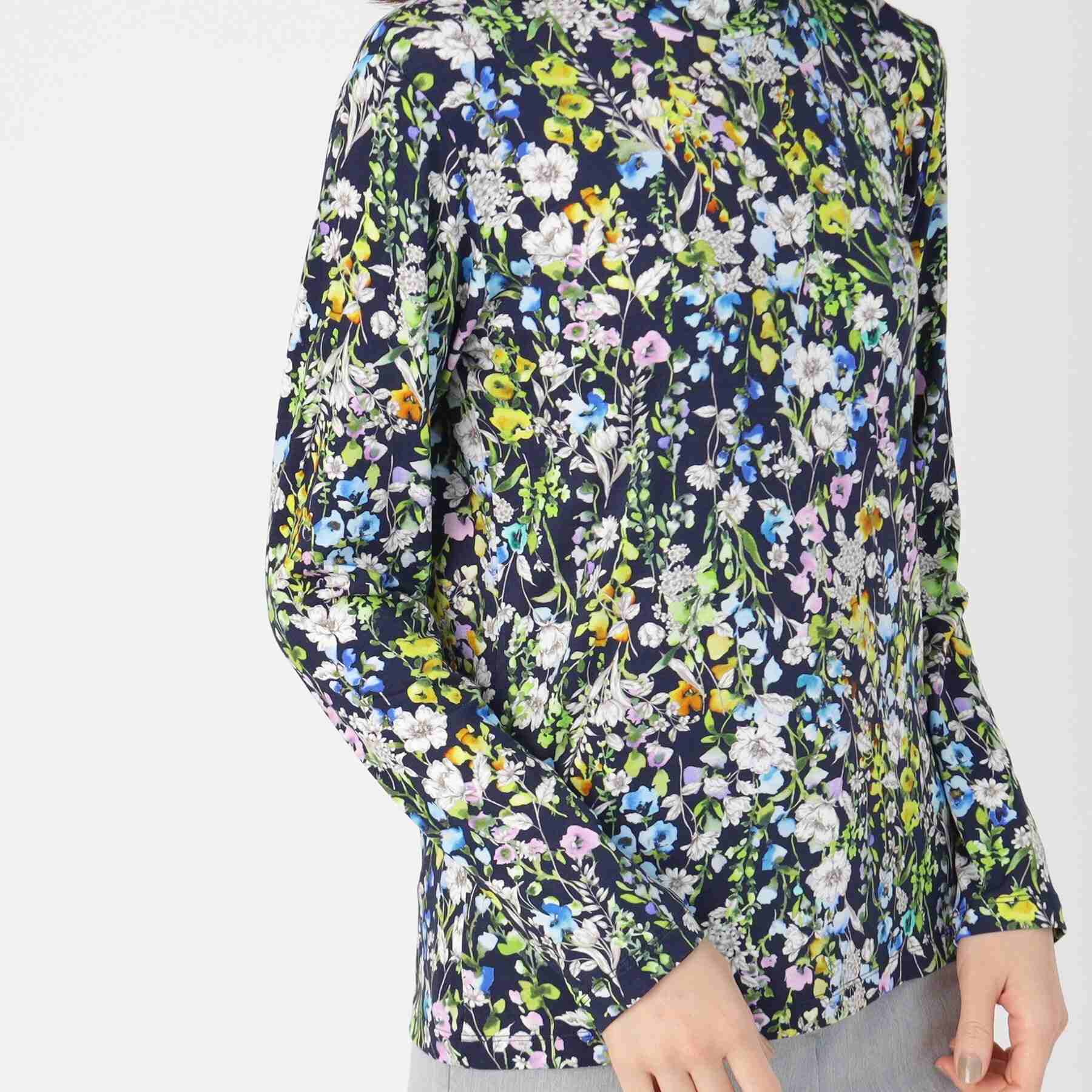 コルディア CORDIER 【M~4Lサイズ】ソフトベアテン ハイネックプルオーバージャージ