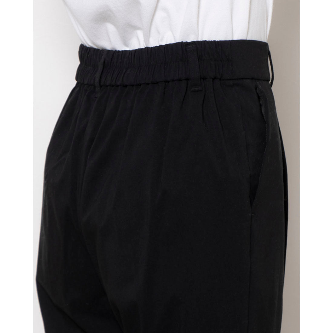 コムサモデルズ COMME CA MODELS 【美しいベーシックパンツ】 ストレッチテーパードパンツ (グレージュ) グレージュ