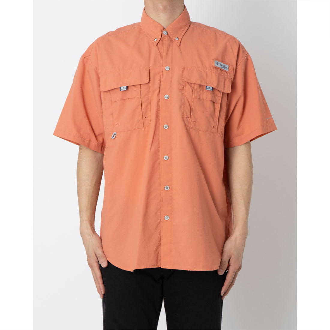 コロンビア Columbia バハマIIショートスリーブシャツ 半袖シャツ (フェイデッドピーチ) フェイデッドピーチ