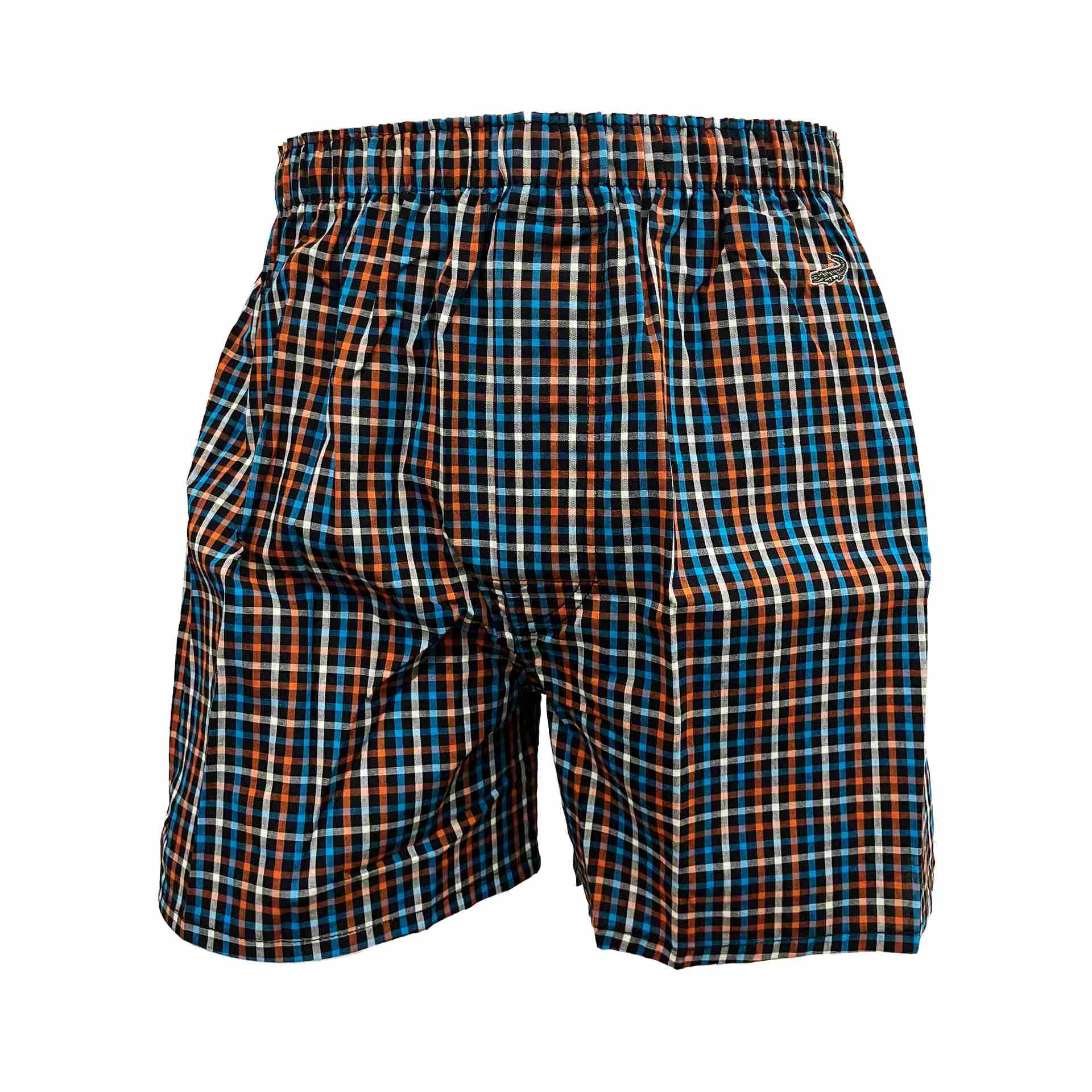 試着のみ crocodile Crocodile Crocodile checkered front-opening trunks [non-returnable pro