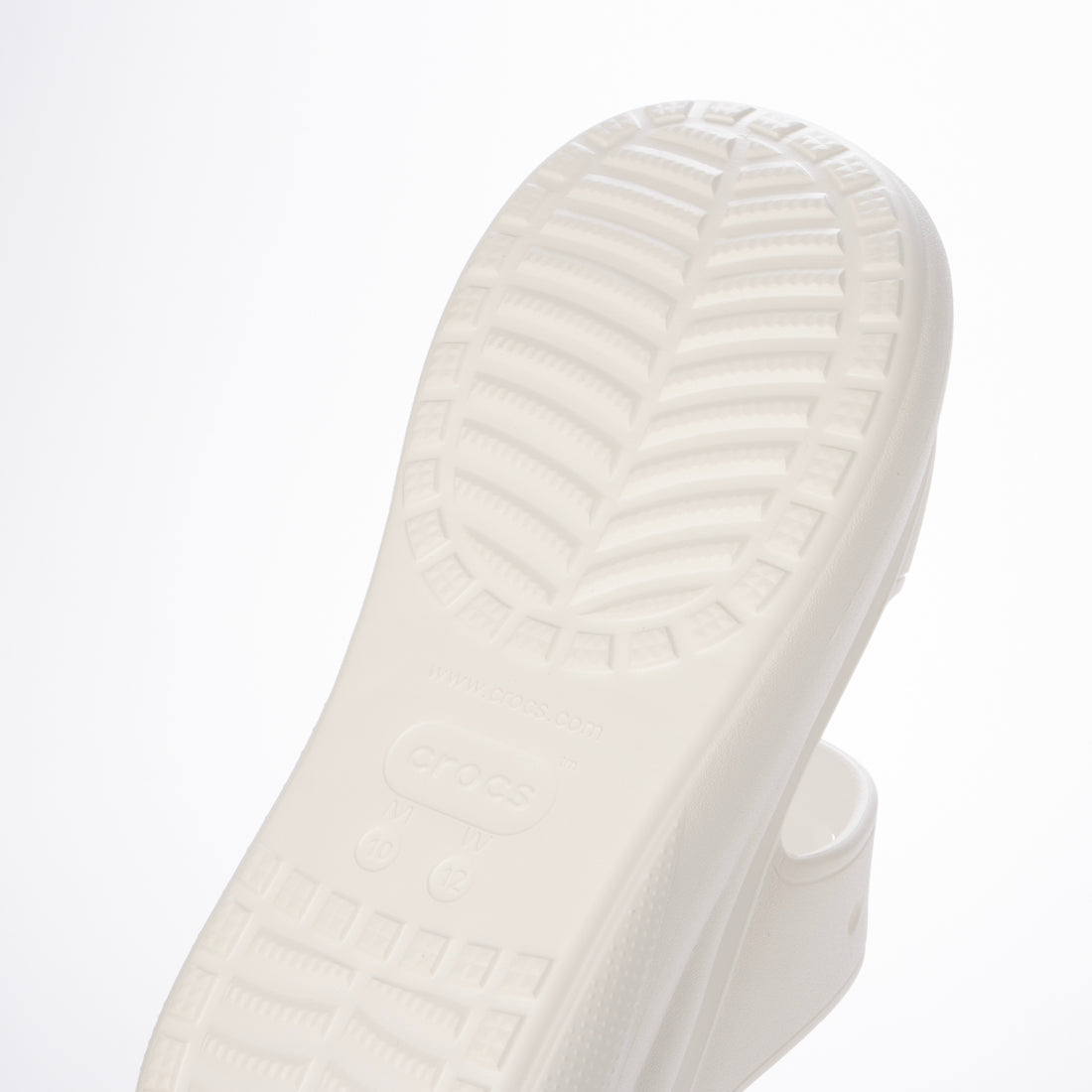 クロックス crocs CLASSIC CRUSH SANDAL(クロックス クラシック クラッシュ サンダル)207670 (ホワイト) ホワイト