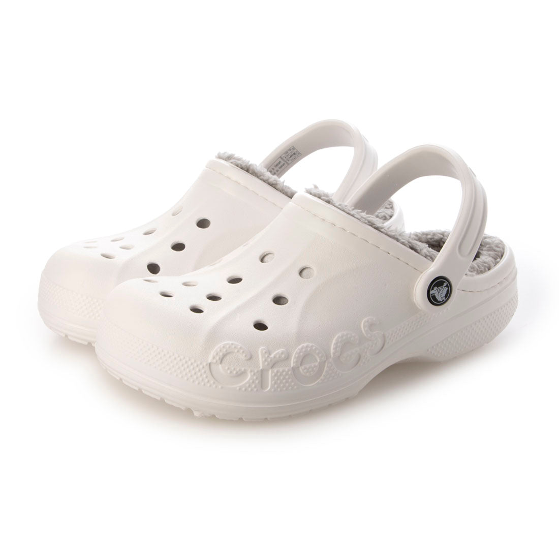 クロックス crocs crocs サンダル メンズ レディース バヤ ラインド クロッグ 205969 クロックス BAYA LINED CLOG サボ ボア 保温,ホワイト