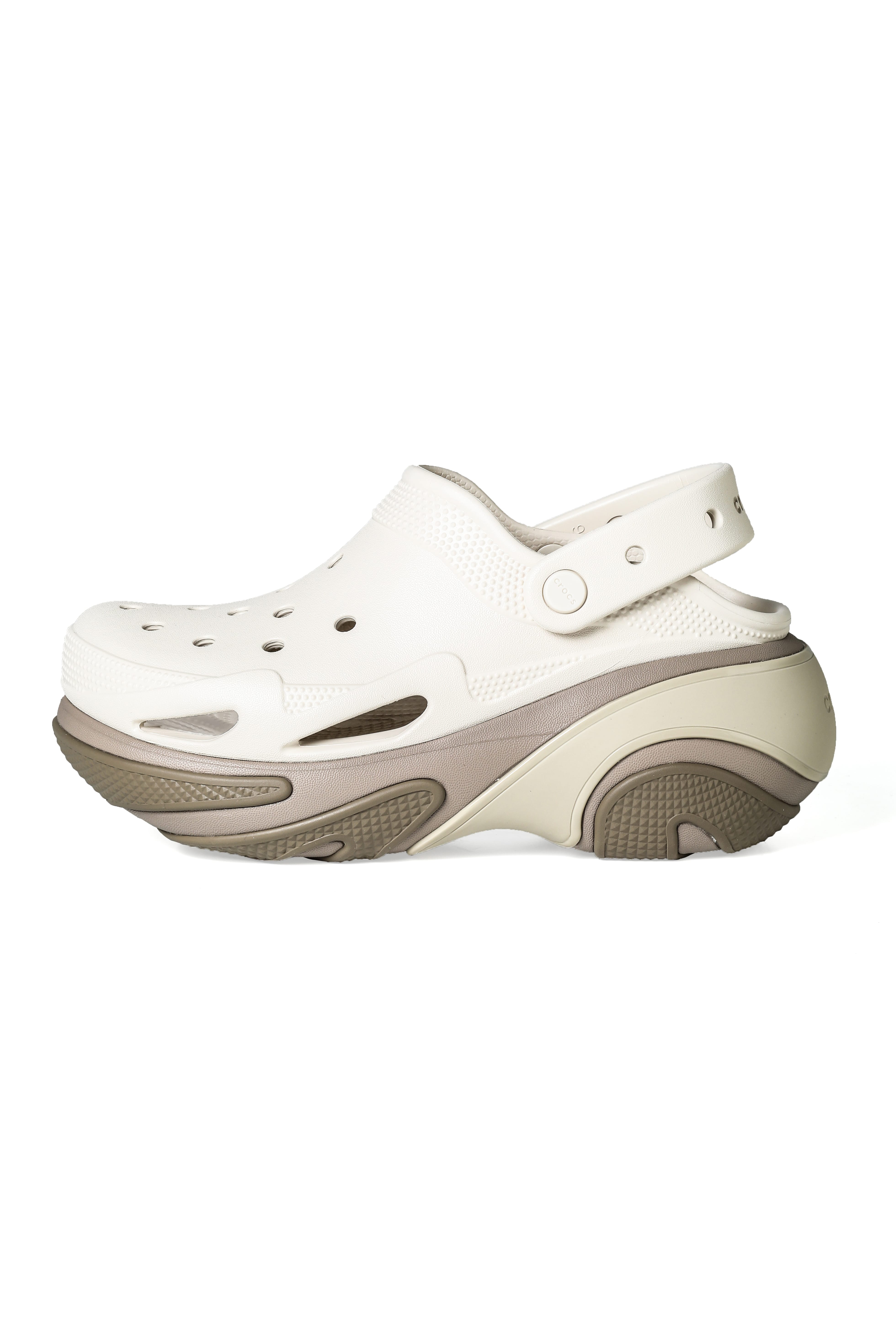 【CROCS】BUBBLE CRUSH CLOG ★7cm★厚底★兼用 Amazon.com | Crocs Unisex Bubble Crush Clogs Triple Black