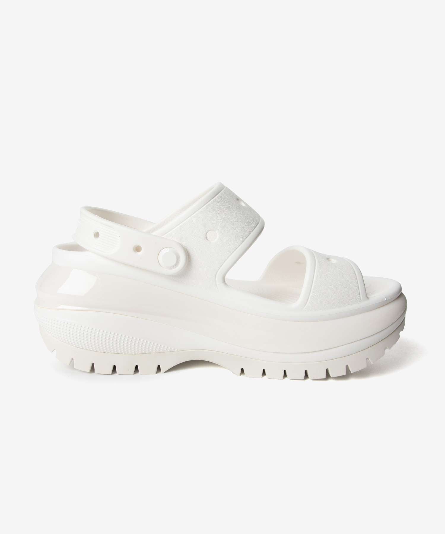 クロックス crocs クロックス crocs Classic Mega Crush Sandal W メガクラッシュサンダル Sandals サンダル 207989 (ホワイト) ホワイト