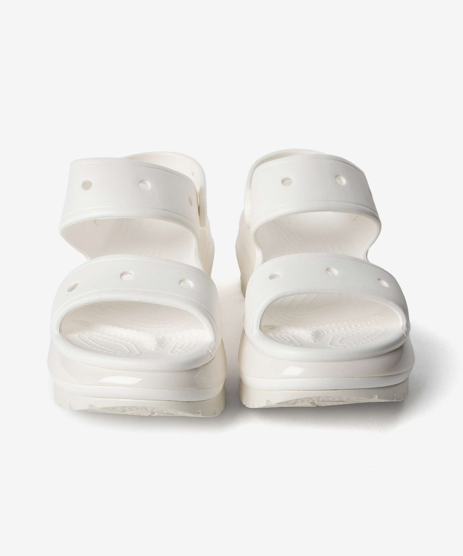 クロックス crocs クロックス crocs Classic Mega Crush Sandal W メガクラッシュサンダル Sandals サンダル 207989 (ホワイト) ホワイト