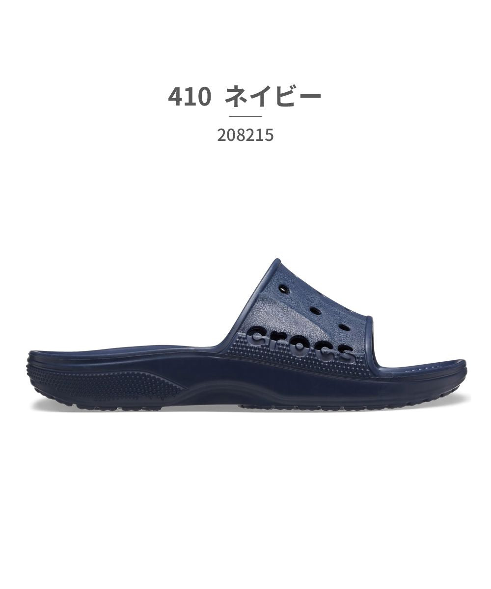 クロックス crocs レディース サンダル バヤ 2.0 スライド 208215 (ネイビー) ネイビー
