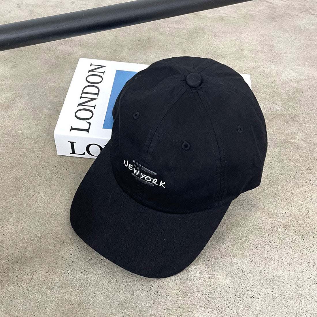 シーアールビー CRB Newyorkキャップ (オレンジ) オレンジ