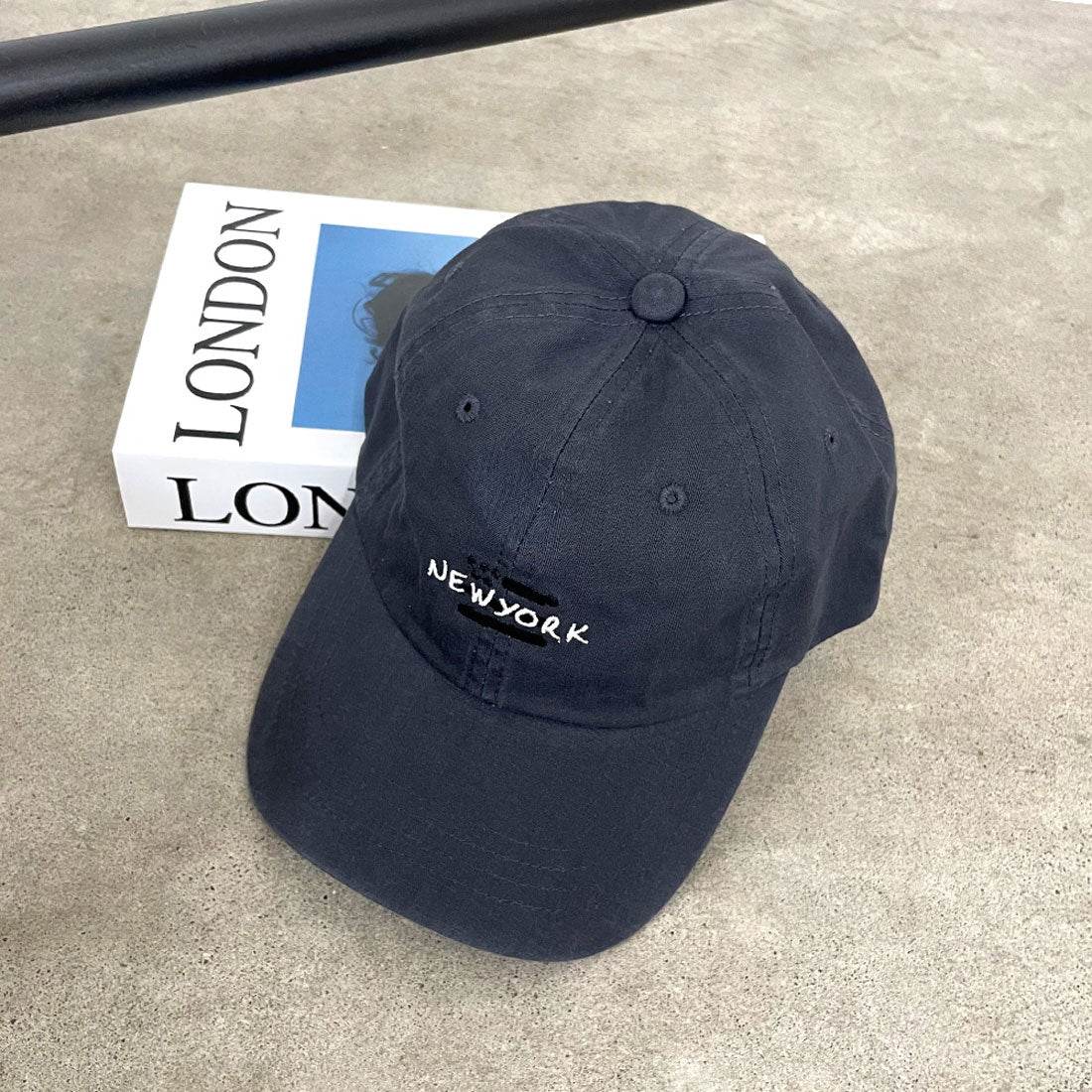 シーアールビー CRB Newyorkキャップ (オレンジ) オレンジ