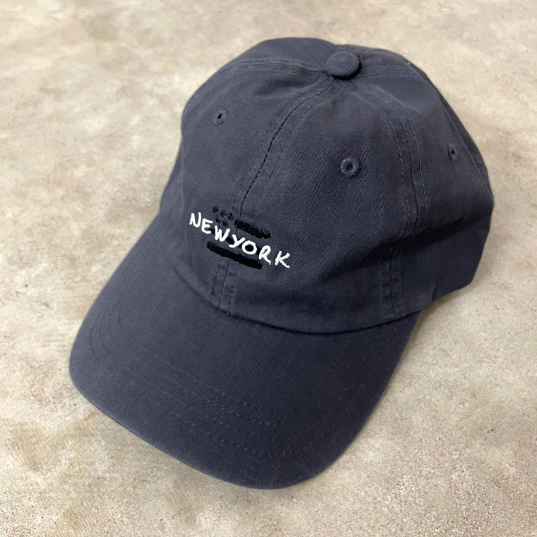 シーアールビー CRB Newyorkキャップ (オレンジ) オレンジ