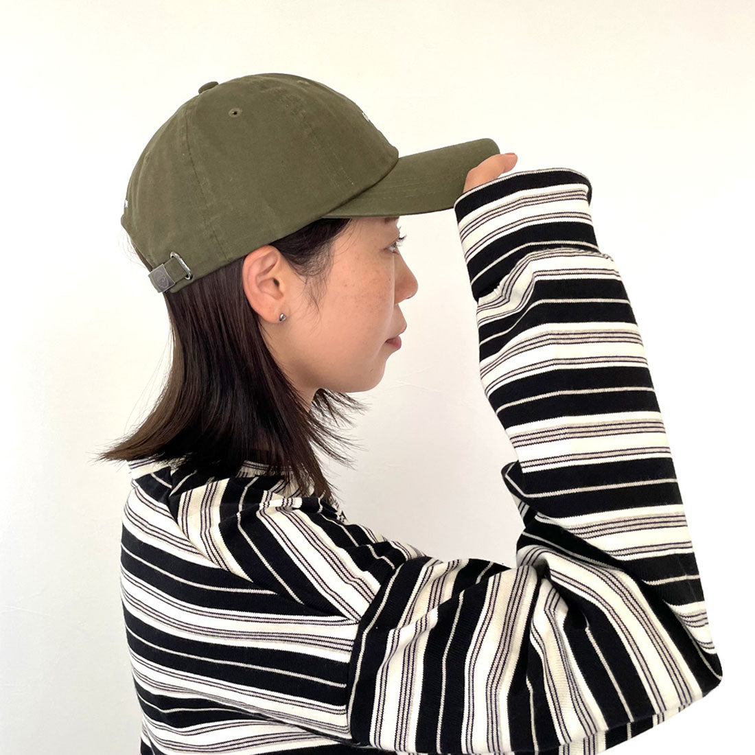 シーアールビー CRB Newyorkキャップ (オレンジ) オレンジ