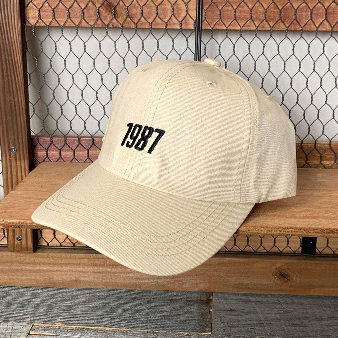 CRB 1987 logo embroidered cap