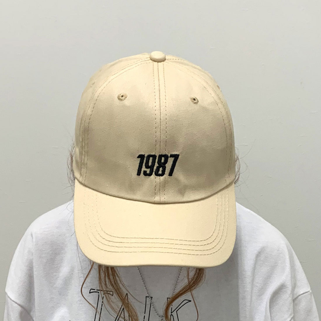 CRB 1987 logo embroidered cap