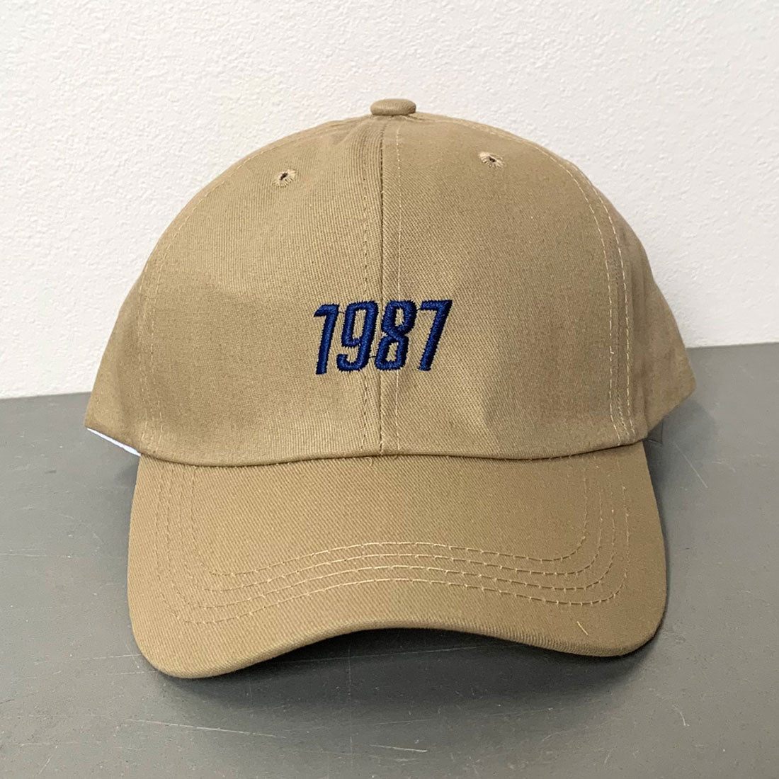CRB 1987 logo embroidered cap